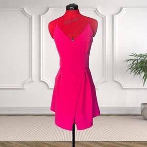 Gianni Bini Pink Slip Dress Size L